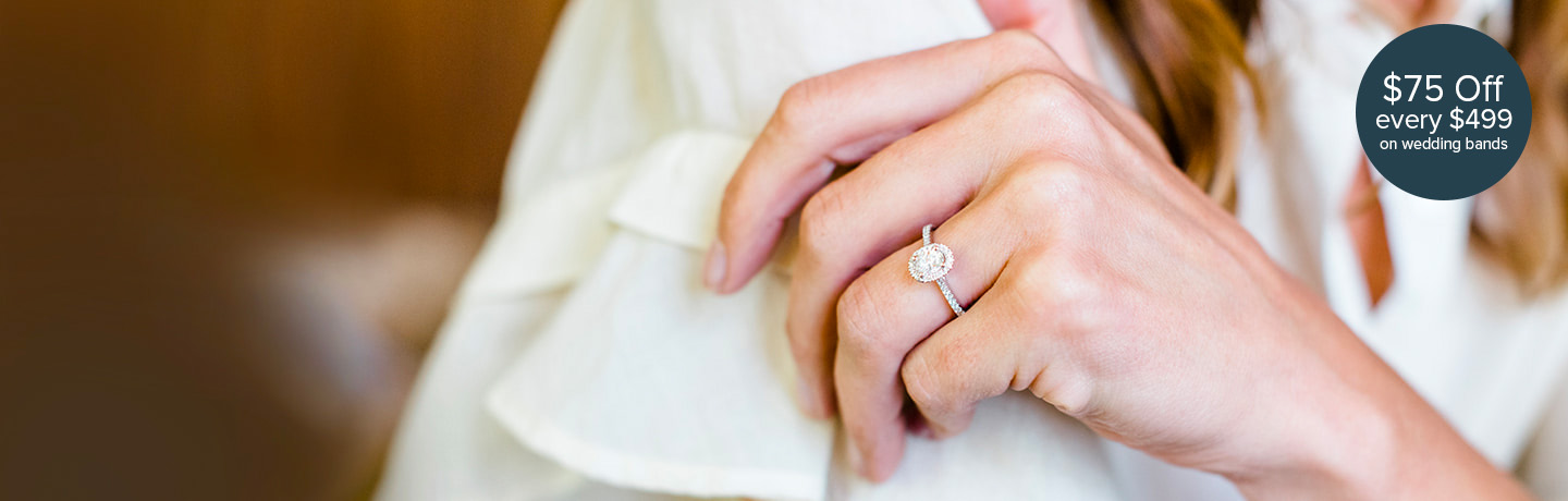Women's Diamond Halo Engagement & Wedding Rings 2023 | REEDS Jewelers