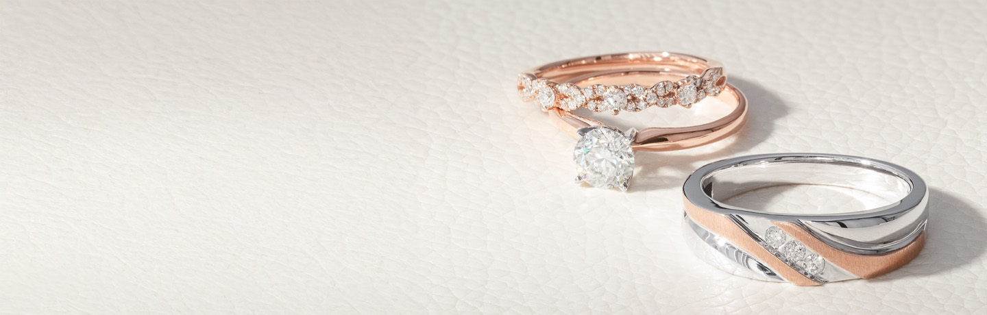 Rose Gold Wedding Bands
