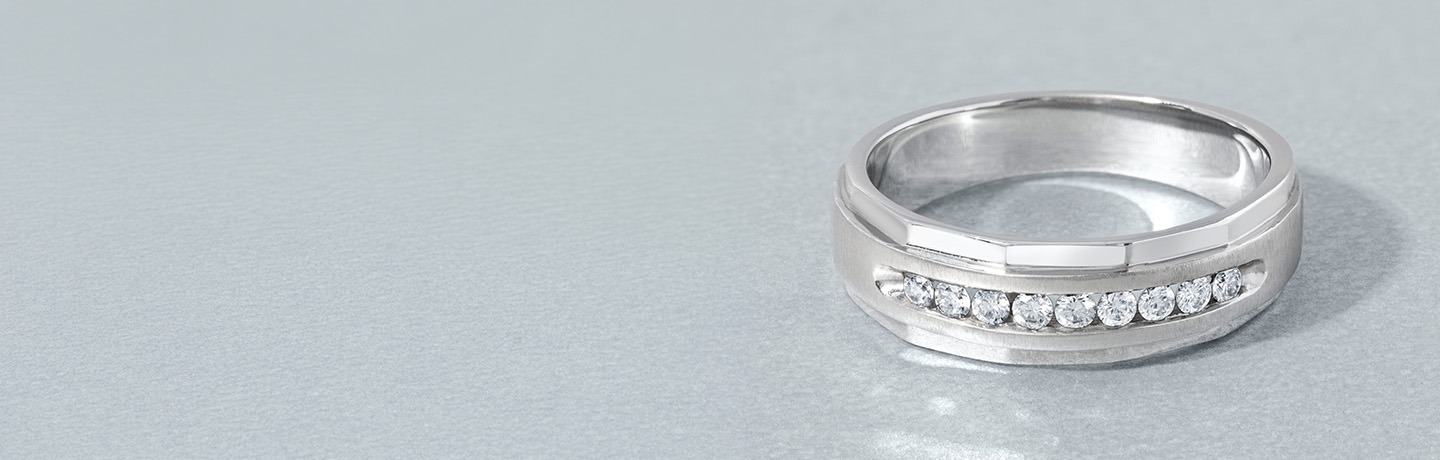 White Gold Wedding Bands
