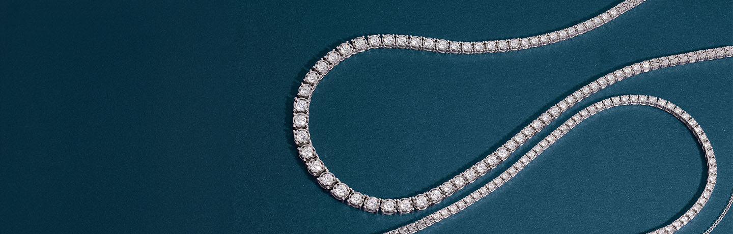 Diamond Tennis Necklaces