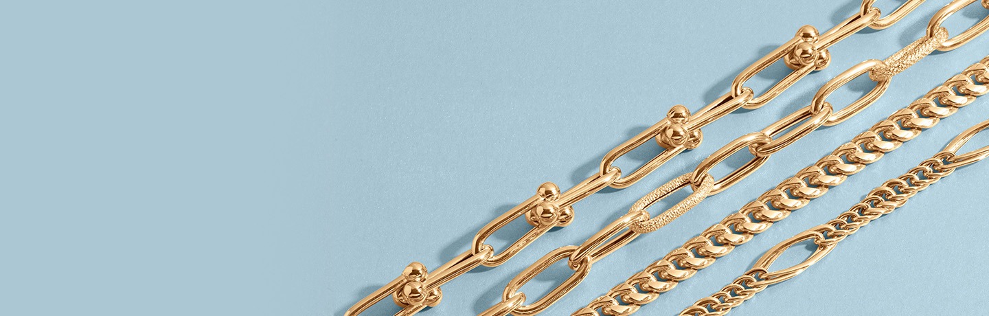 Yellow Chain Necklaces