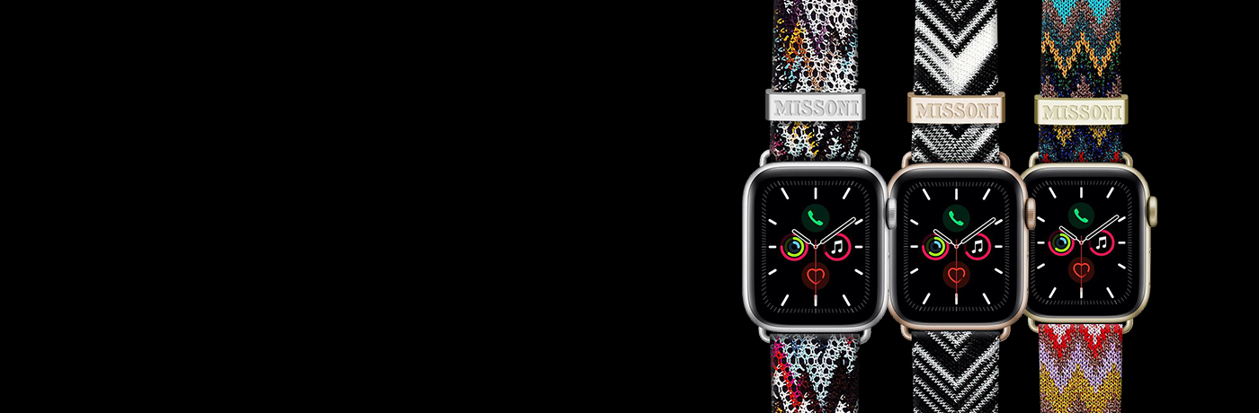 Shop & Buy New Missoni Apple Watch Straps & Bands For Sale Online