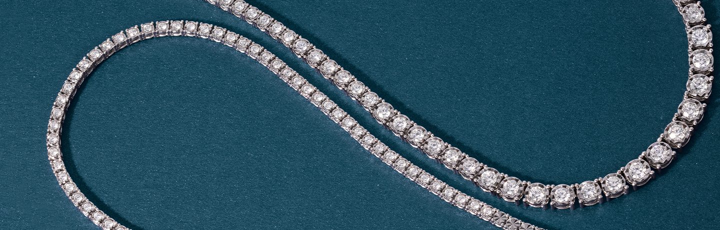 Diamond Tennis Necklaces