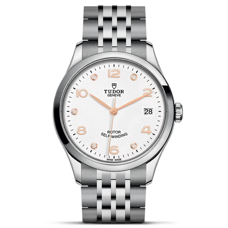 Tudor 1926 White DiamondSet Dial Stainless Steel Watch  36mm  M914500013