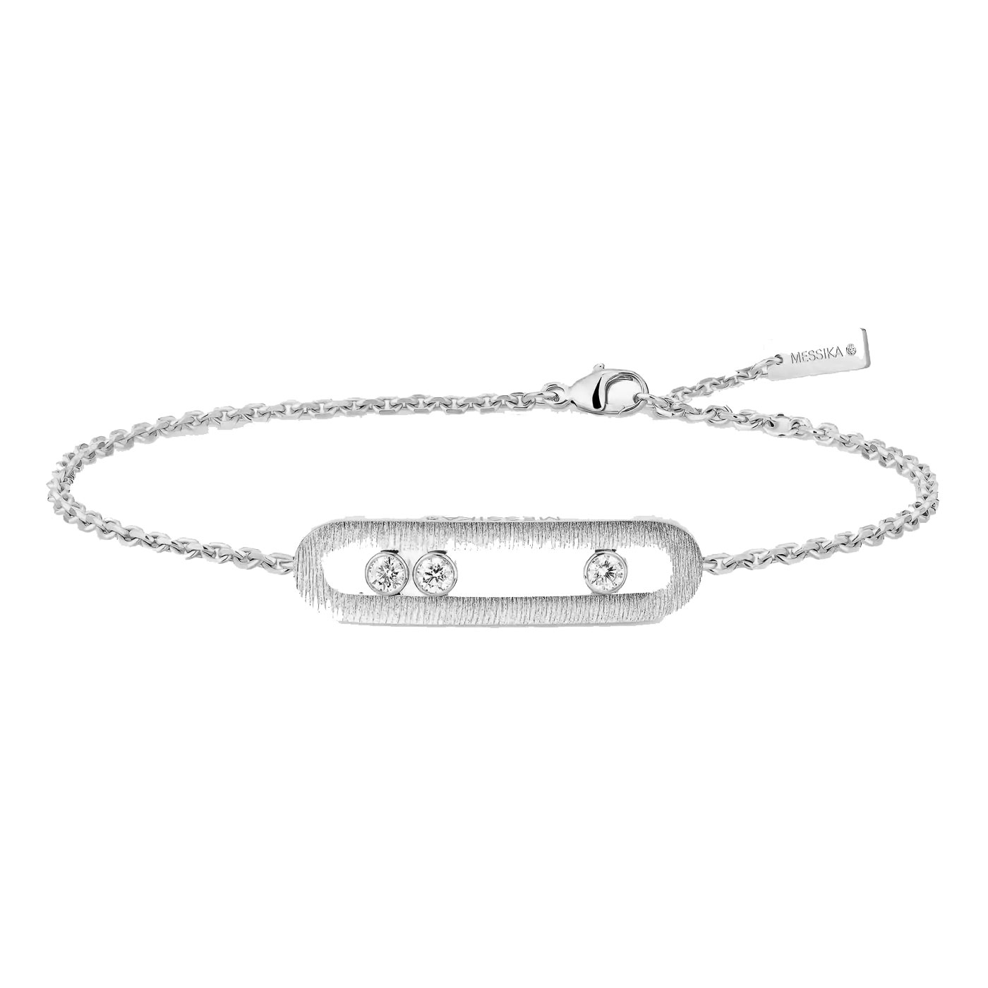Messika  Move Classique Cisele 1/5ctw Diamond 18k White Gold Bracelet