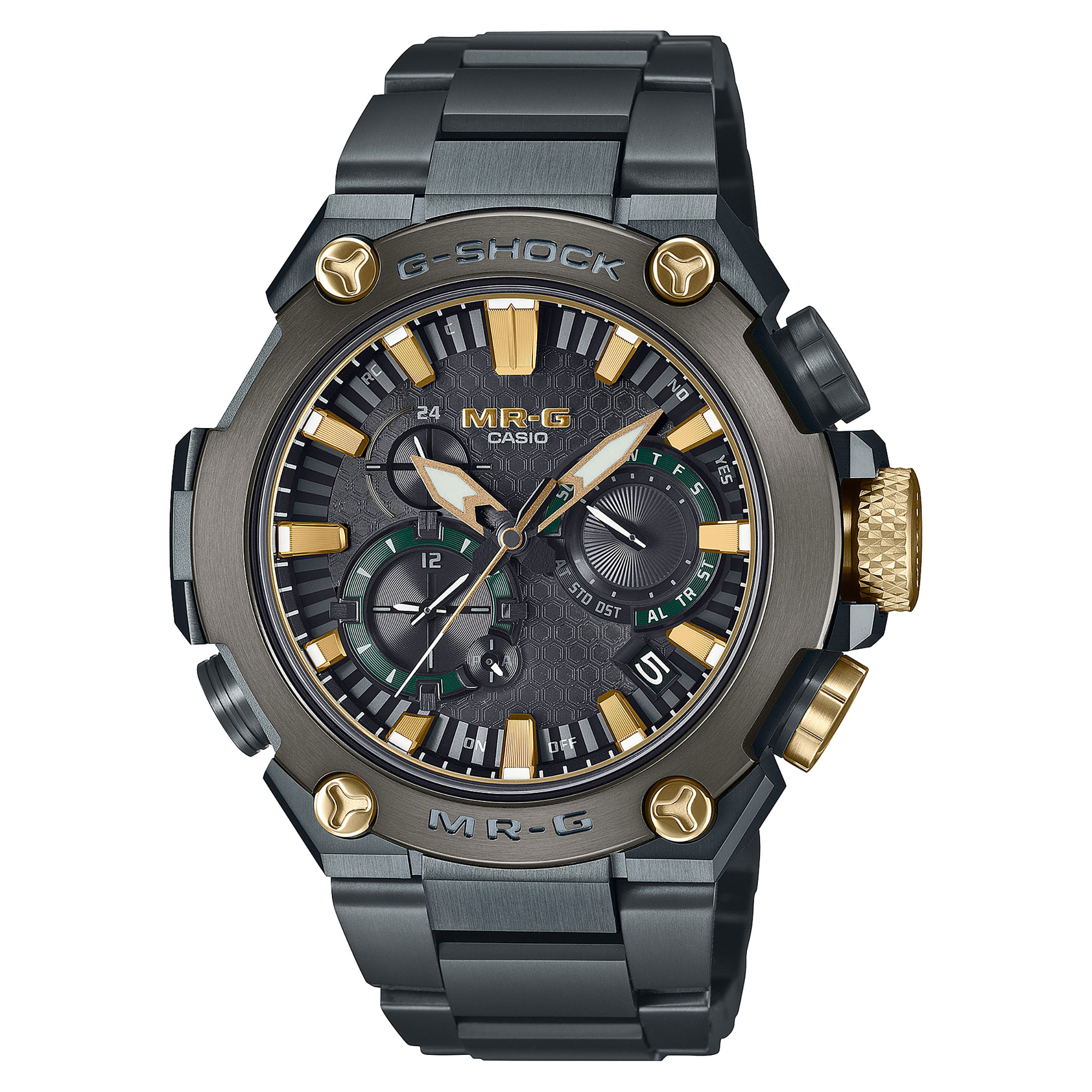 GShock Casio  MRG Green Titanium Watch 547mm  MRGB2000BG3A
