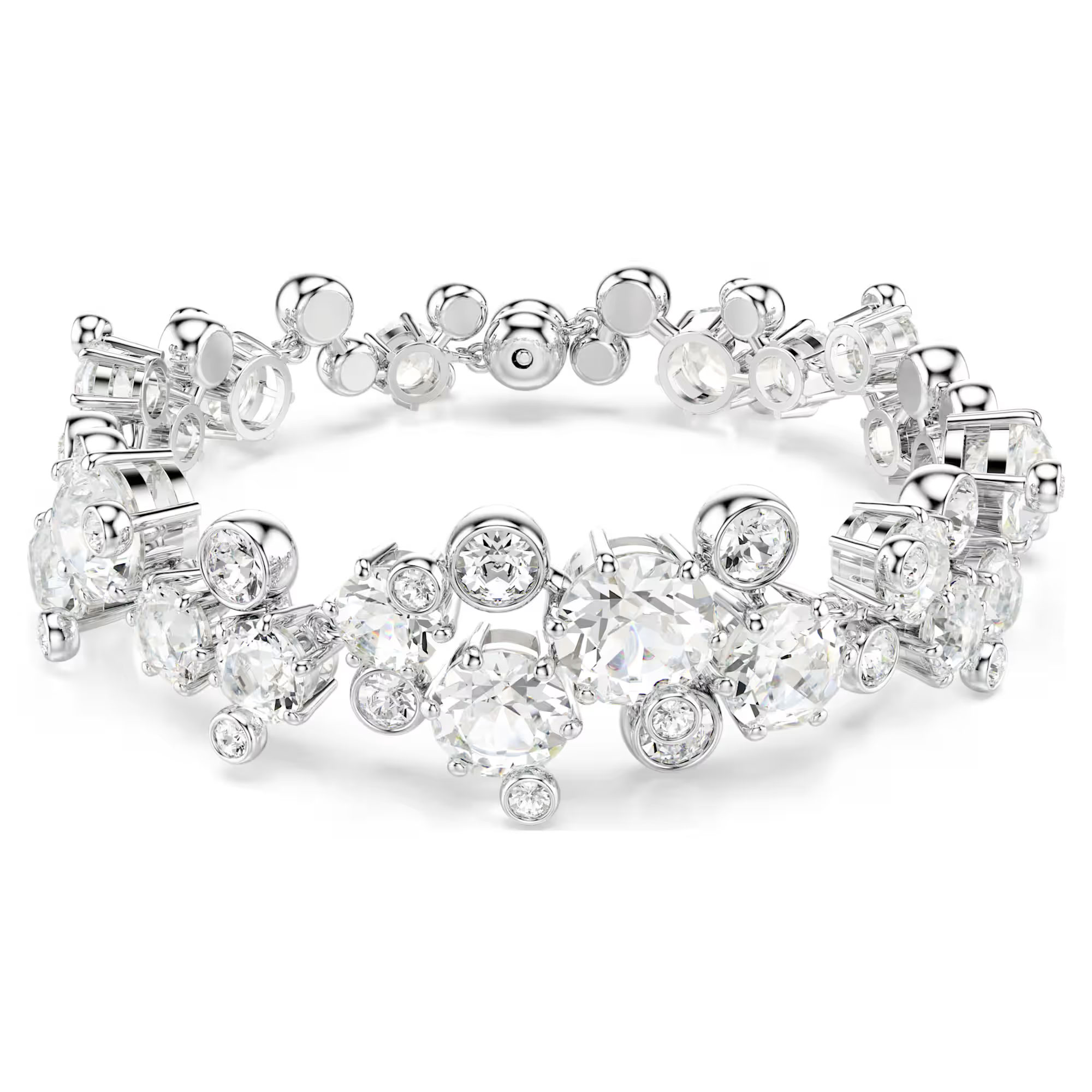 Swarovski Jewelry Swarovski Constella Round White Crystal Bracelet Rhodium-Plated 350$