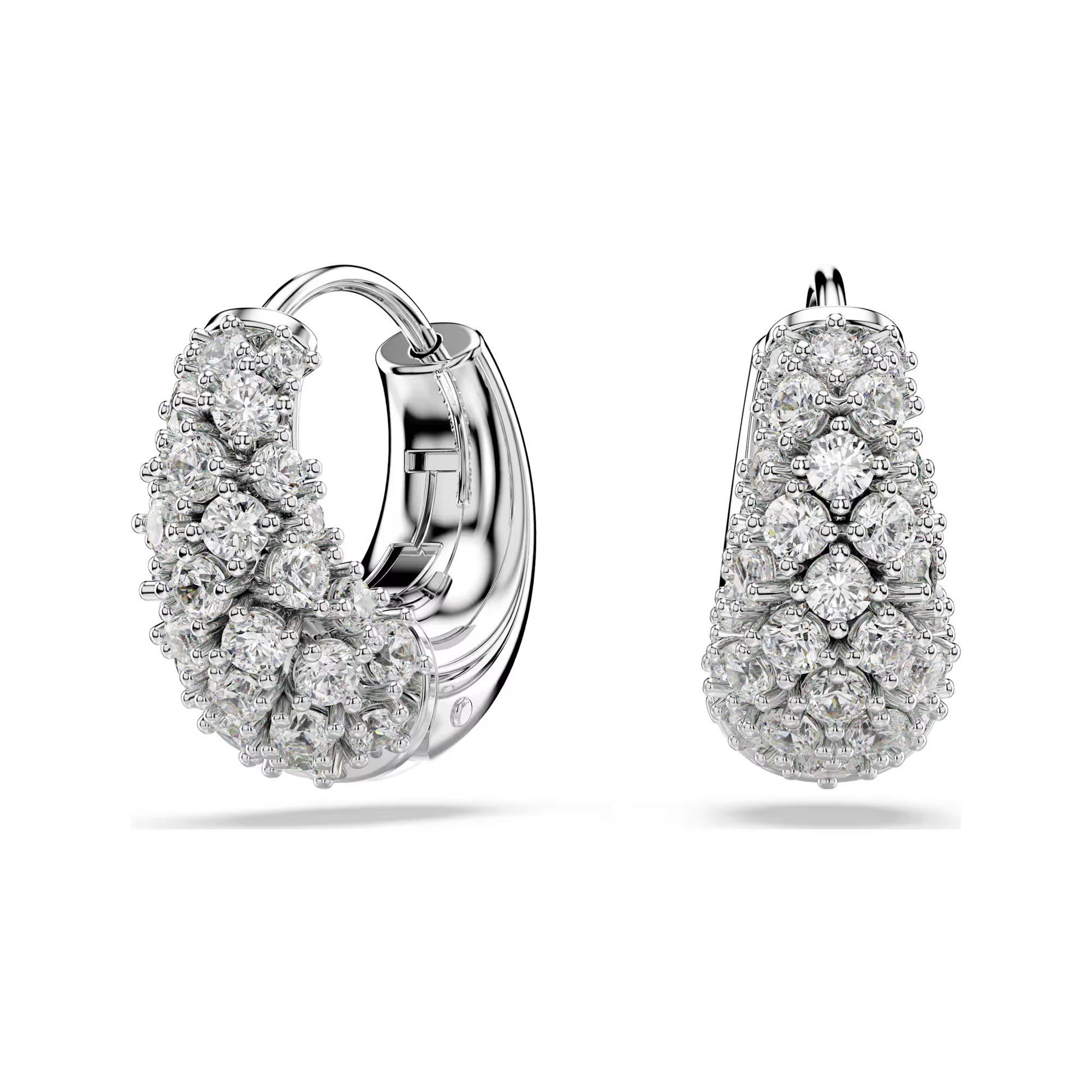 Swarovski Jewelry Swarovski Sublima White Zirconia Earrings  Rhodium-Plated