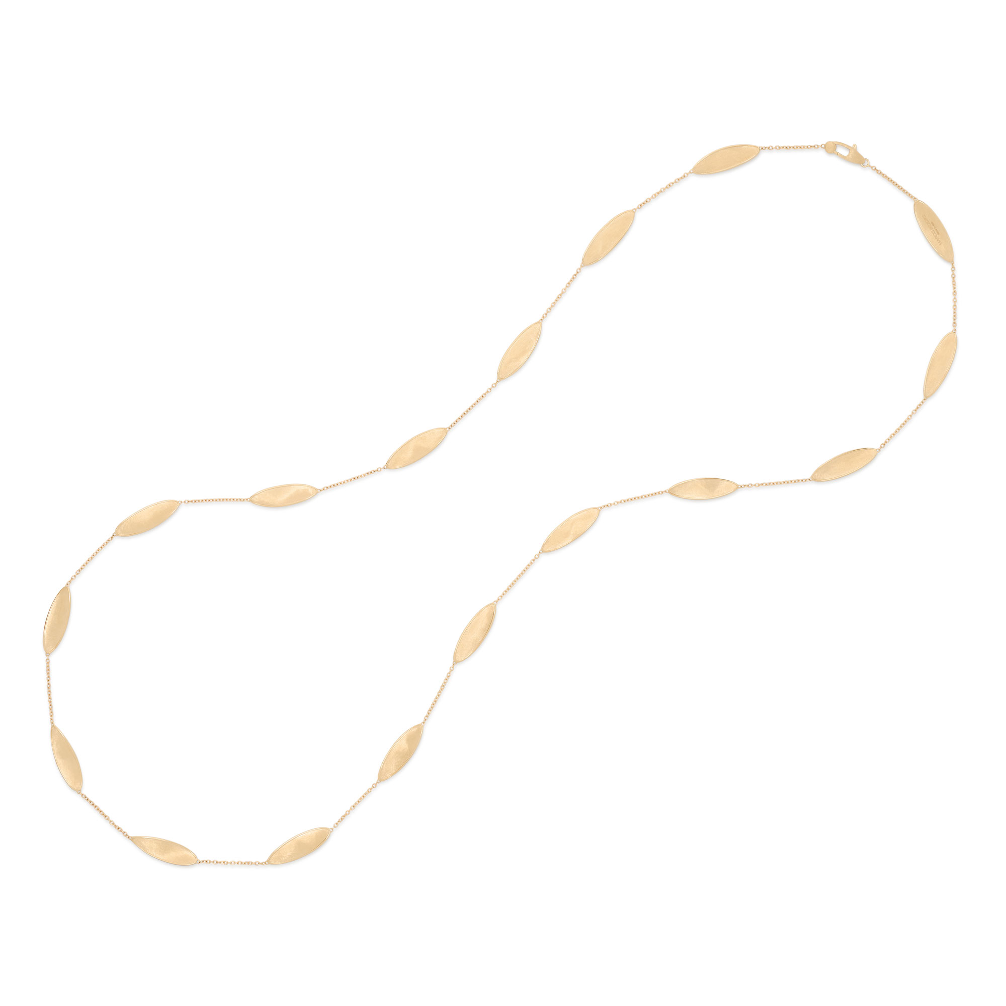 Marco Bicego 18k Yellow Gold Station Long Necklace - Lunaria Collection 10900$