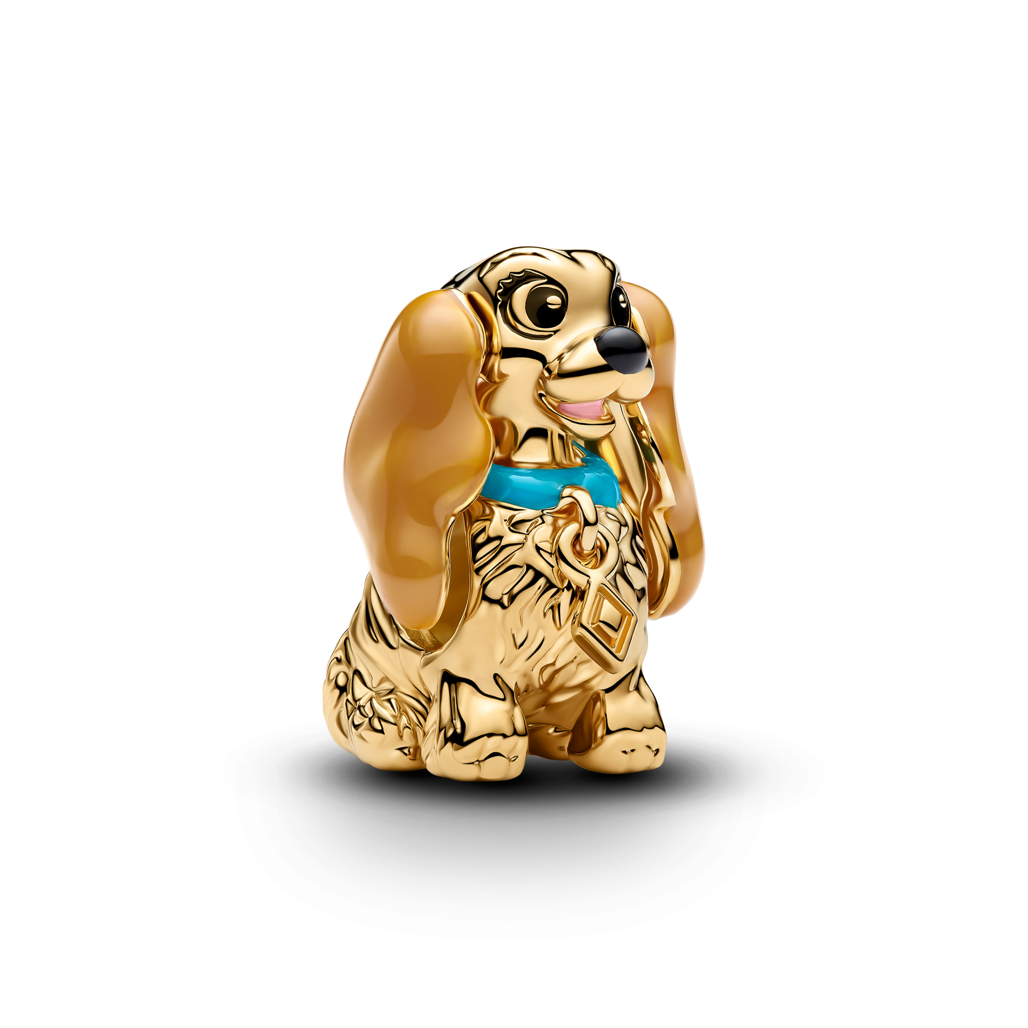 Pandora  - Disney Lady Gold-Plated Charm