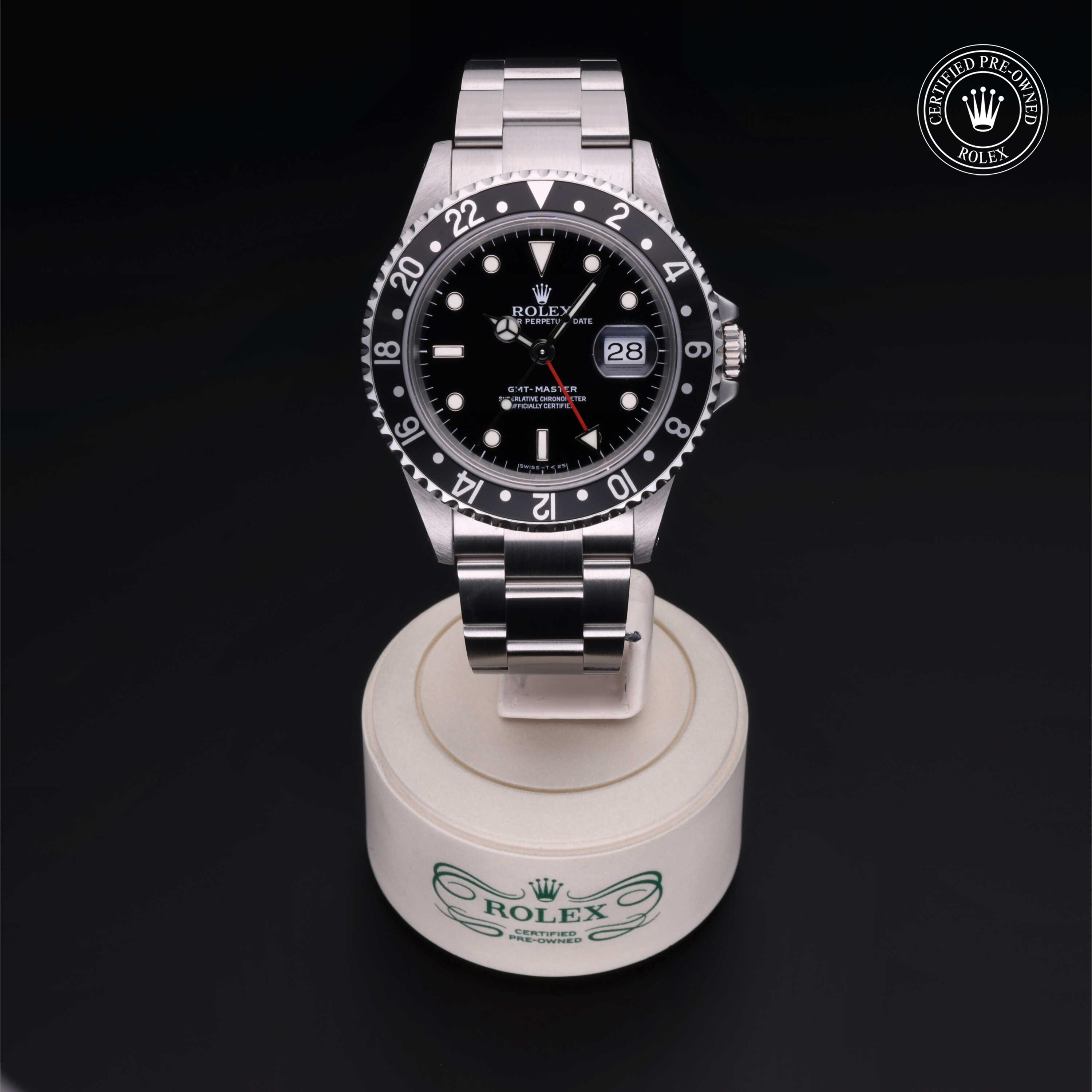 Rolex Certified Pre-Owned Oyster Perpetual GMT-Master Black Dial Watch - M16700LN-0001 - Image 2