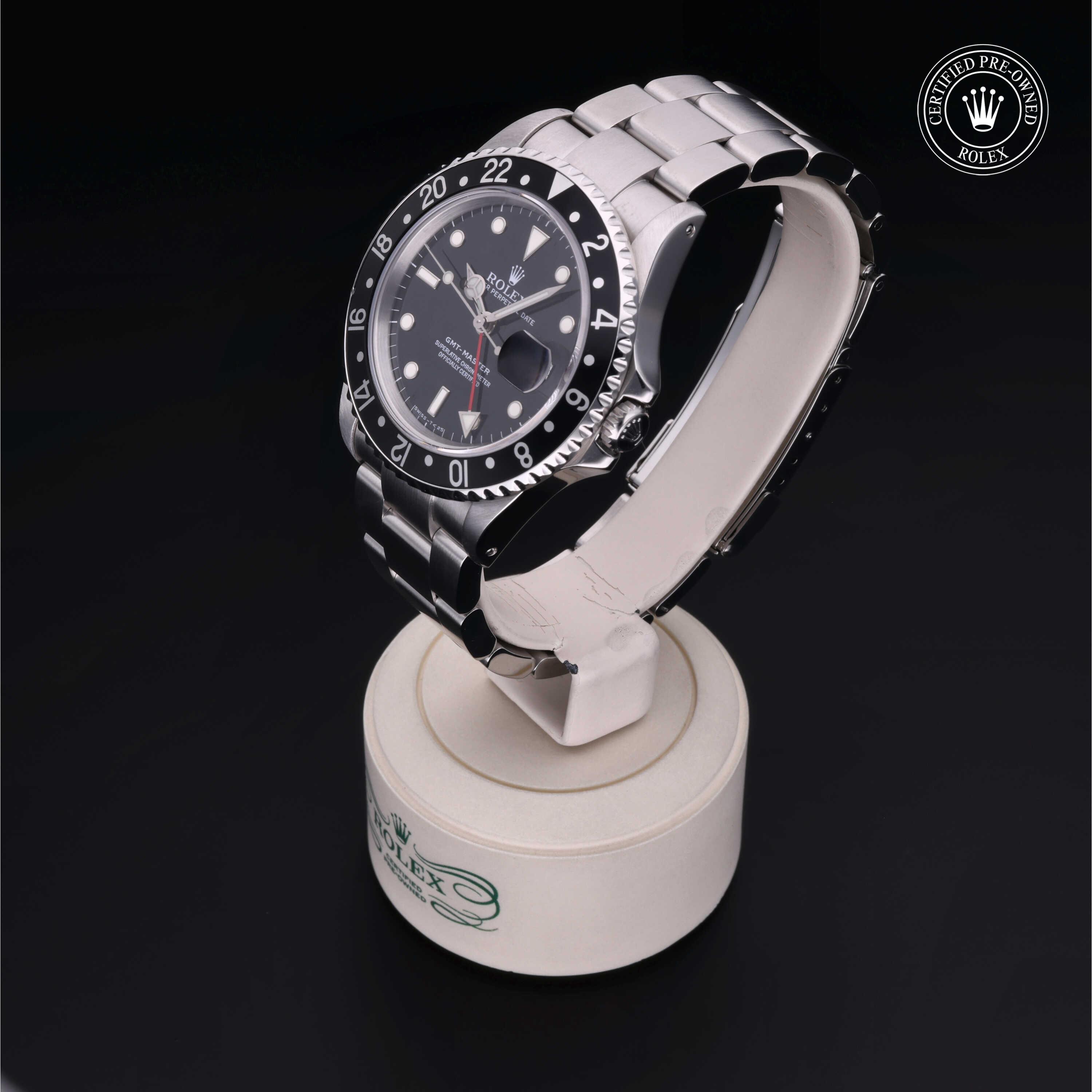Rolex Certified Pre-Owned Oyster Perpetual GMT-Master Black Dial Watch - M16700LN-0001 - Image 3