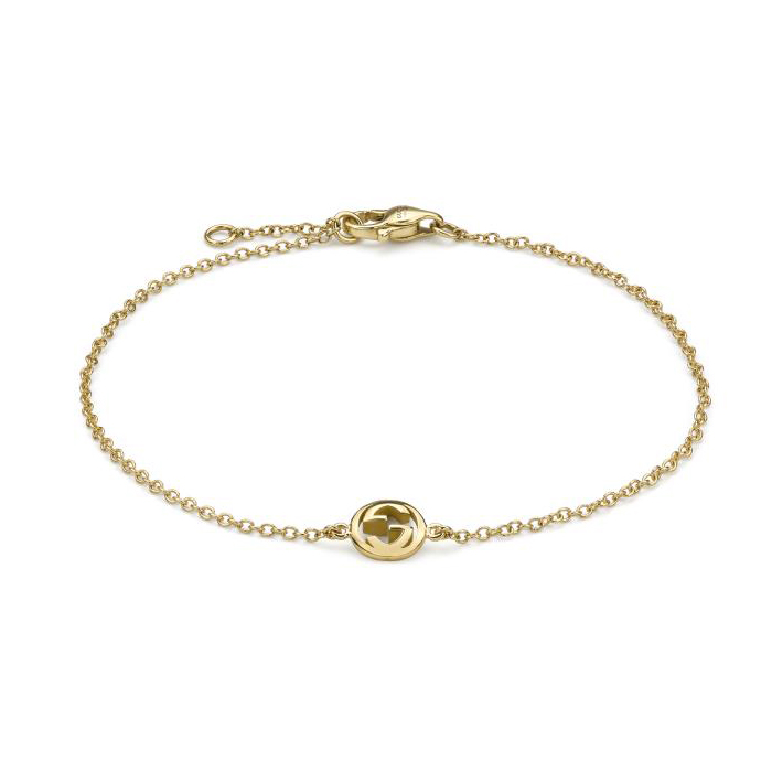 Gucci Interlocking G 18k Yellow Gold Chain Bracelet 950$