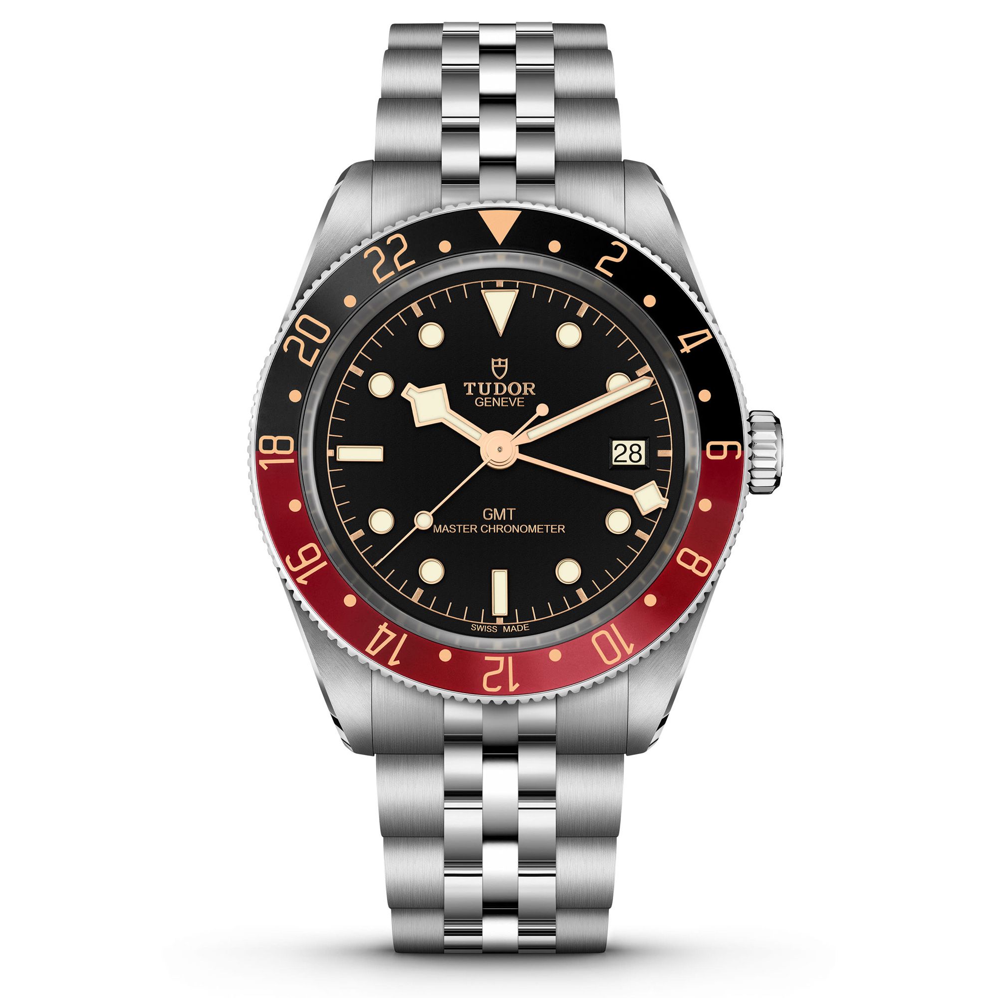 Tudor Black Bay 58 GMT Black Dial Stainless Steel Watch 39mm  M7939G1A0NRU0003