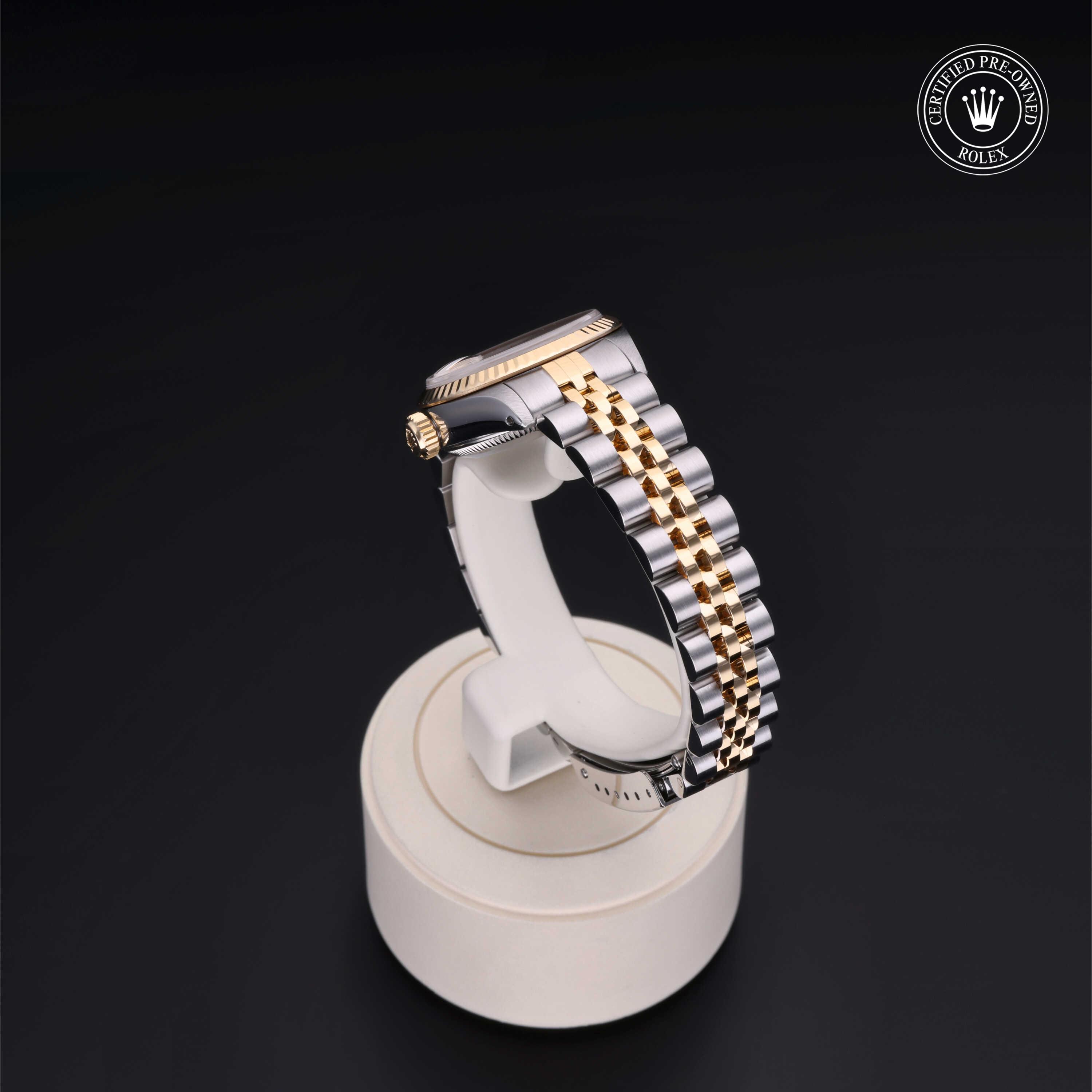 Rolex Certified Pre-Owned Oyster Perpetual Lady-Datejust 26 Champagne Dial 26mm - 69173 - Image 4