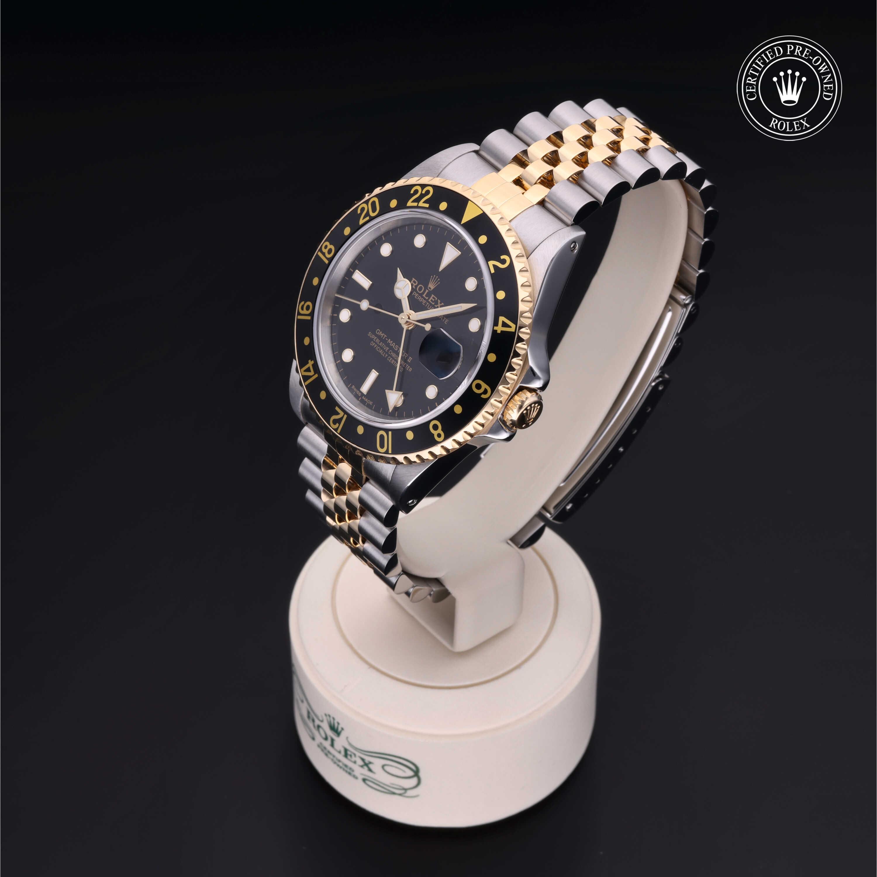 Rolex Certified Pre-Owned Oyster Perpetual GMT-Master II Black Dial Watch 40mm - M16713LN-0009 - Image 3