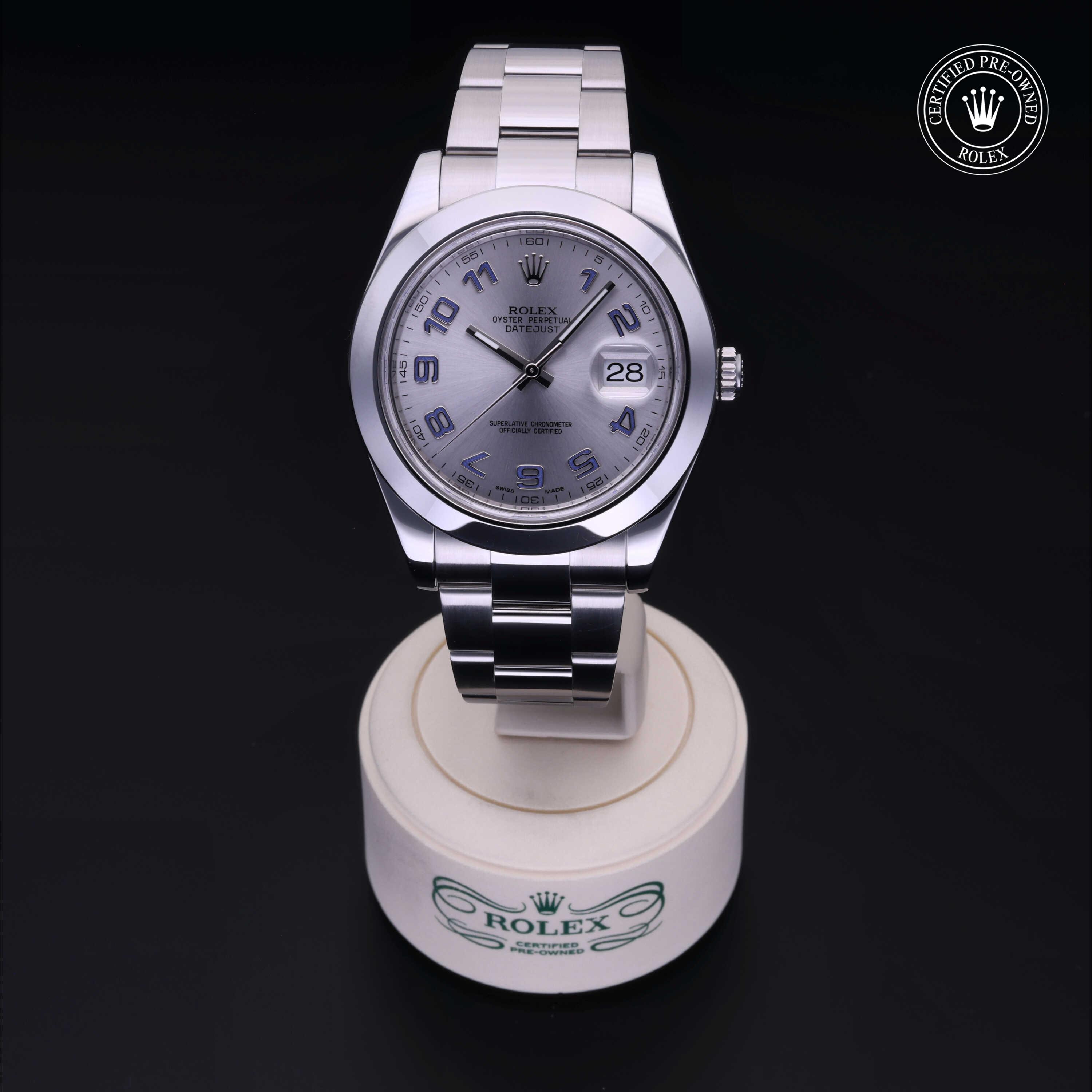 Rolex Certified Pre-Owned Datejust II Rhodium Dial Watch 41mm - M116300-0004 - Image 2