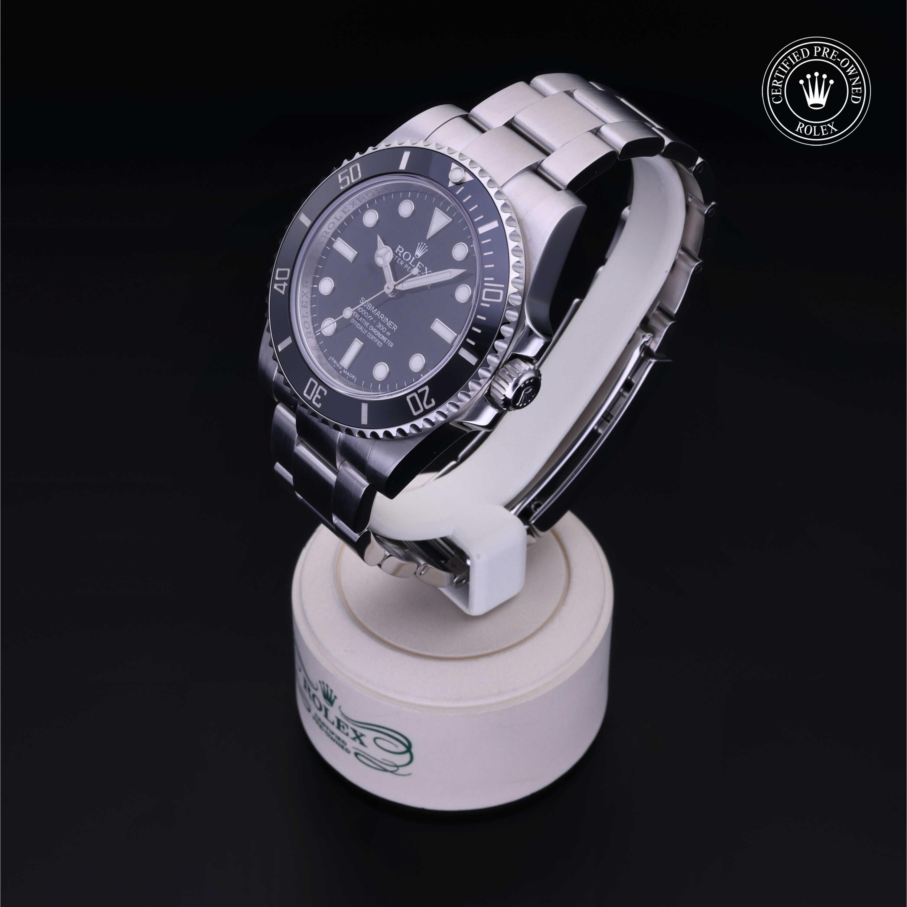 Rolex Certified Pre-Owned Submariner Black Dial Watch 40mm - M114060-0002 - Image 3