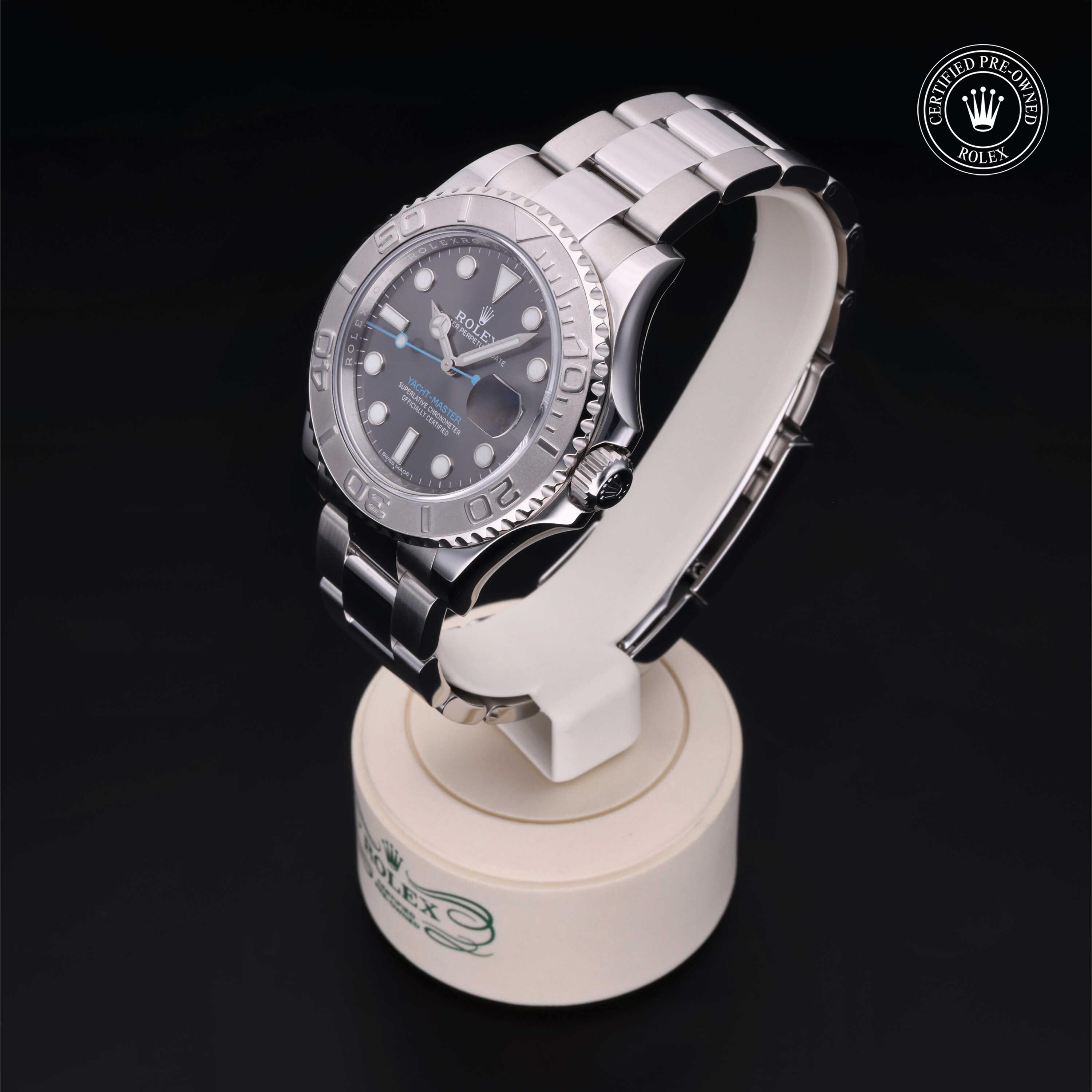 Rolex Certified Pre-Owned Yacht-Master 40 Dark Rhodium Dial Watch 40mm - M116622-0003 - Image 3