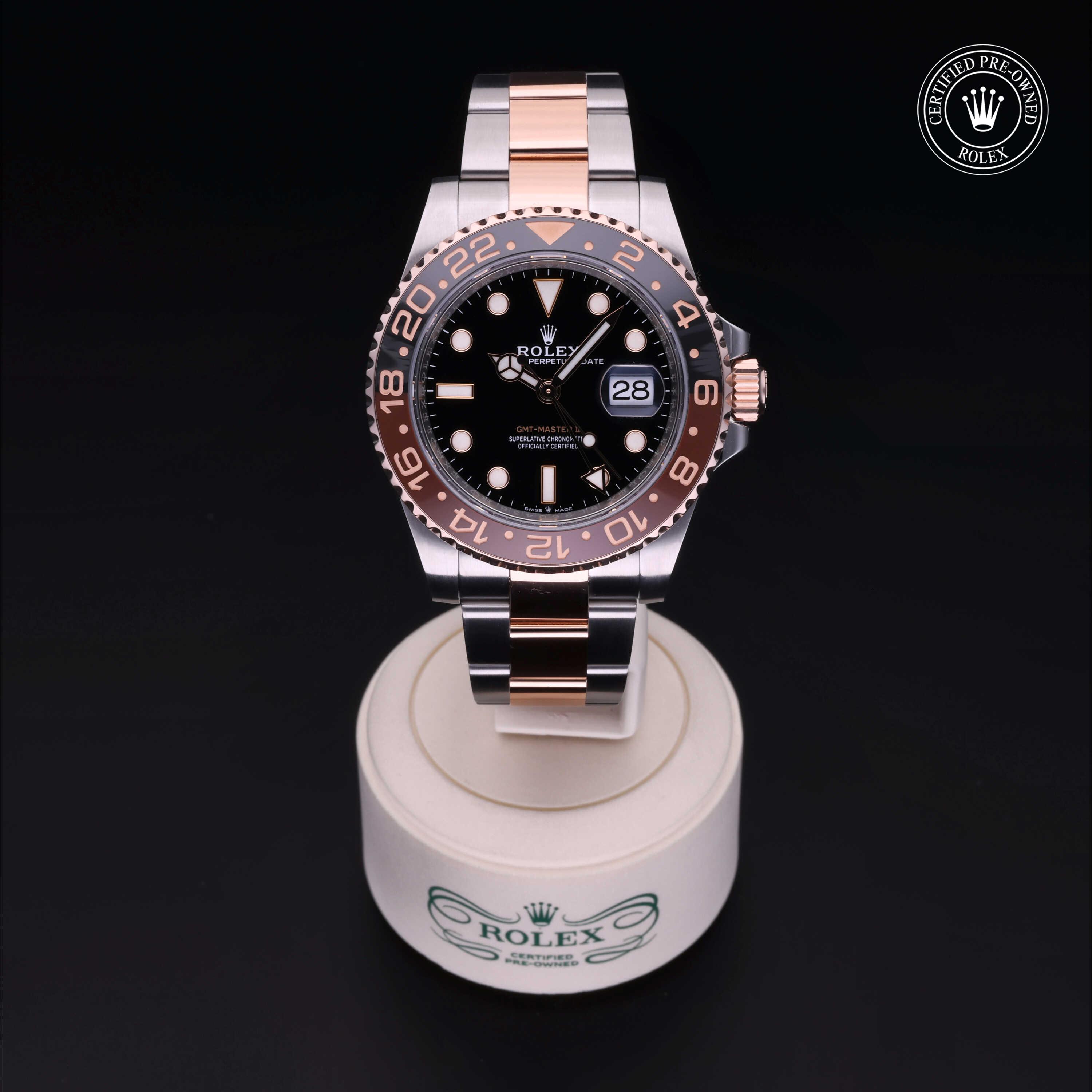 Rolex Certified Pre-Owned GMT-Master II Black Dial Watch 40mm - M126711CHNR-0002 - Image 2