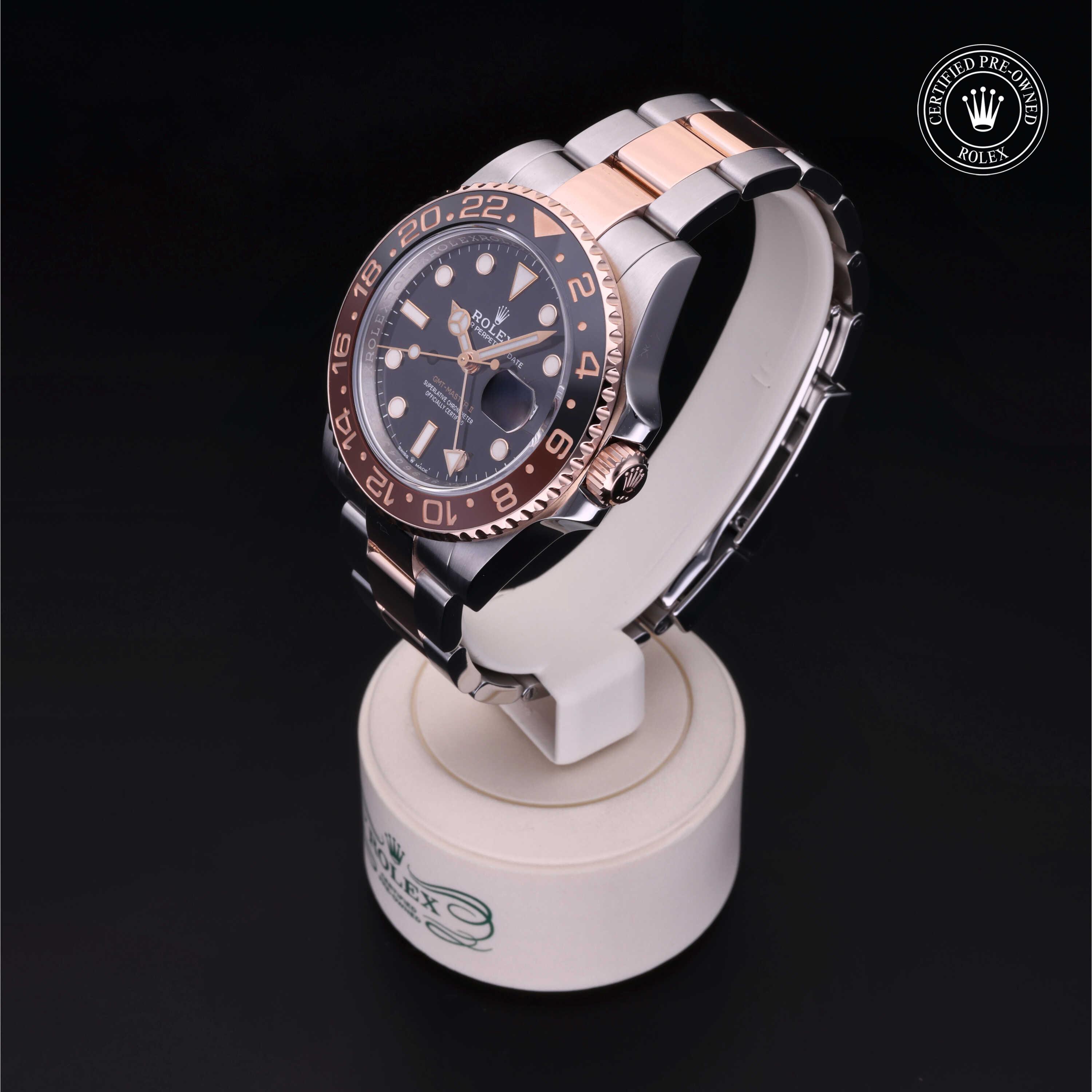 Rolex Certified Pre-Owned GMT-Master II Black Dial Watch 40mm - M126711CHNR-0002 - Image 3