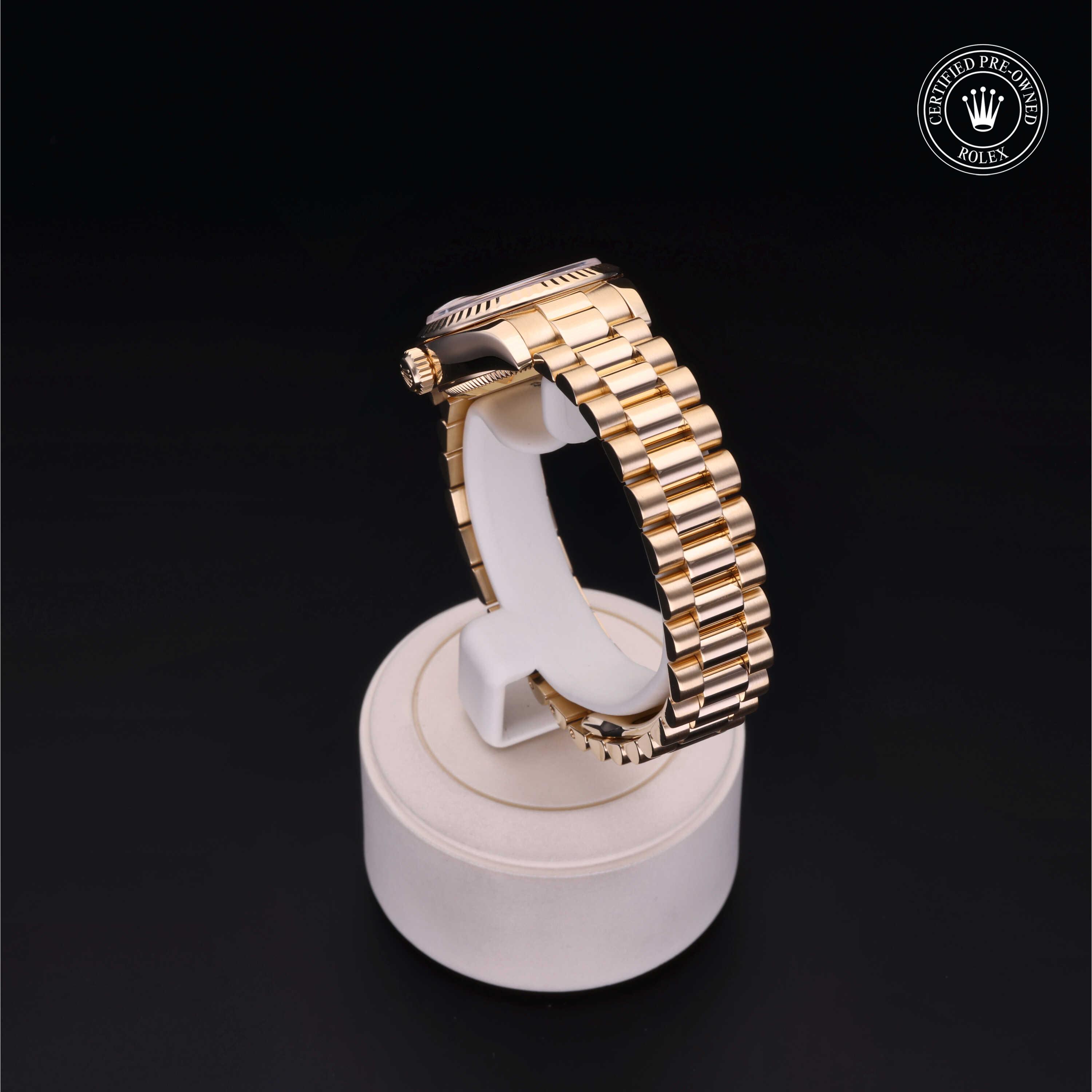 Rolex Certified Pre-Owned Oyster Perpetual Lady-Datejust 26 Metallic Champagne Dial 26mm - M179178B83138 - Image 4
