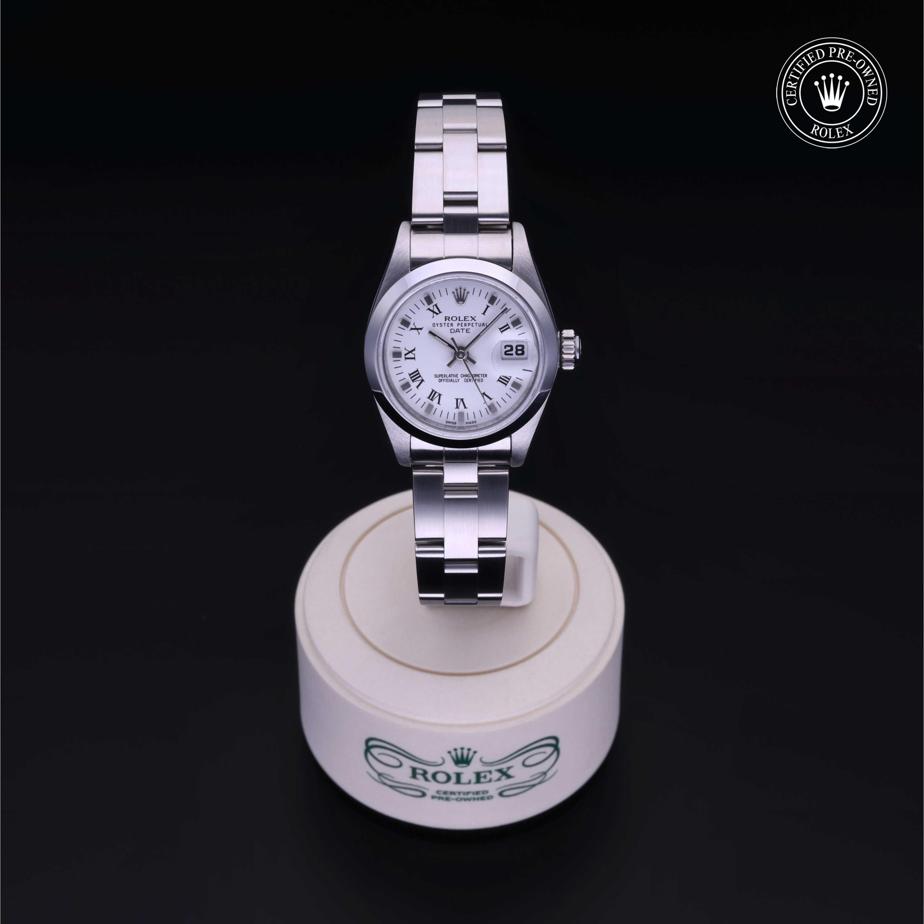 Rolex Certified Pre-Owned Oyster Perpetual Lady-Datejust 26 White Dial Watch 26mm - M69160-0011 - Image 2