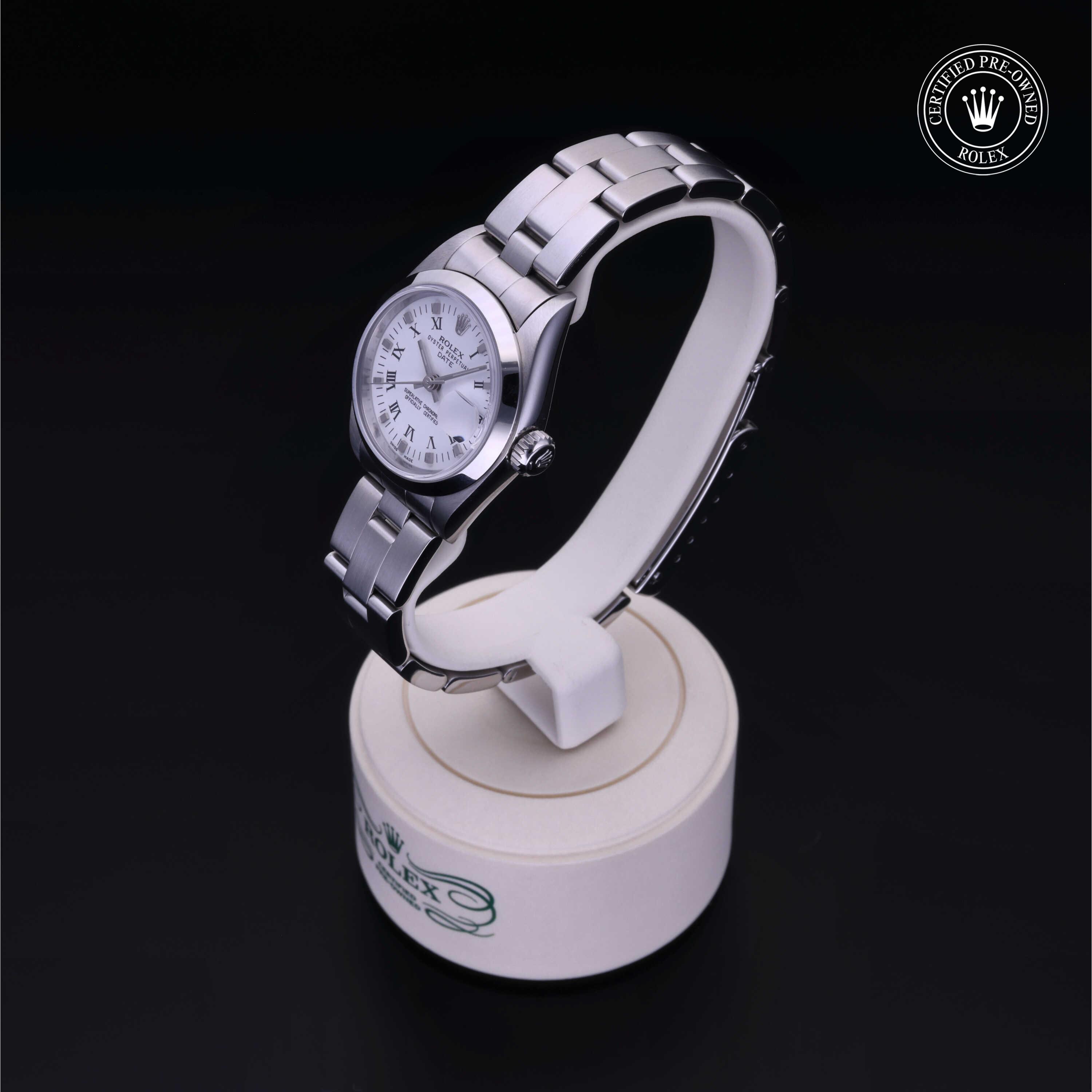 Rolex Certified Pre-Owned Oyster Perpetual Lady-Datejust 26 White Dial Watch 26mm - M69160-0011 - Image 3