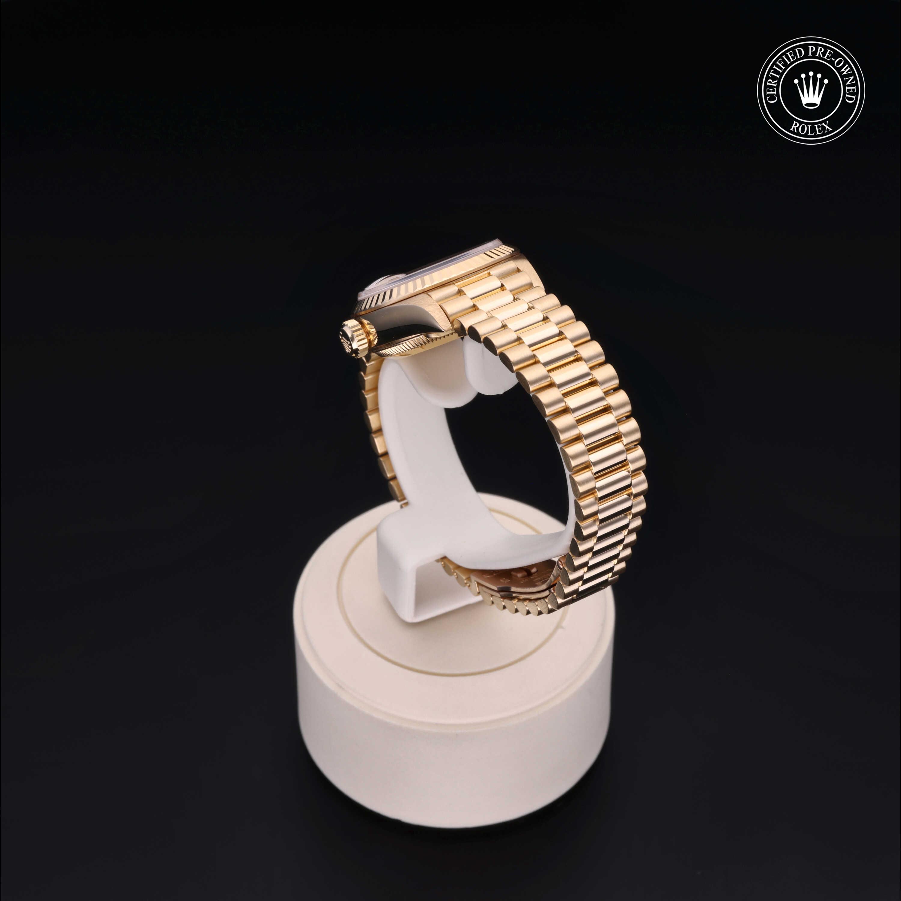 Rolex Certified Pre-Owned Oyster Perpetual Lady-Datejust 26 Champagne Dial Watch 26mm - 69178B8570 - Image 4