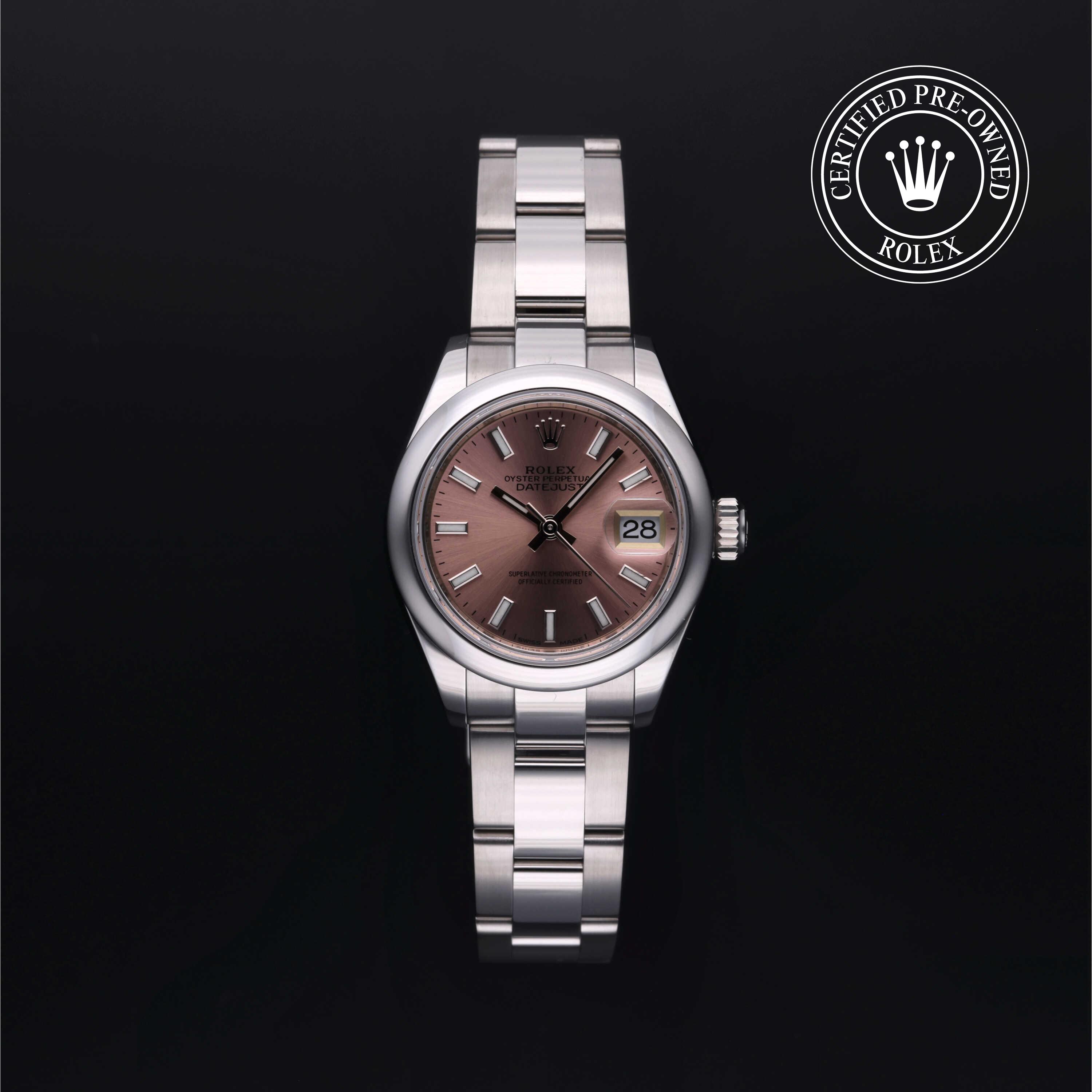 Rolex Certified Pre-Owned Lady-Datejust Pink Dial Watch 28mm - M279160-0002 - Image 1