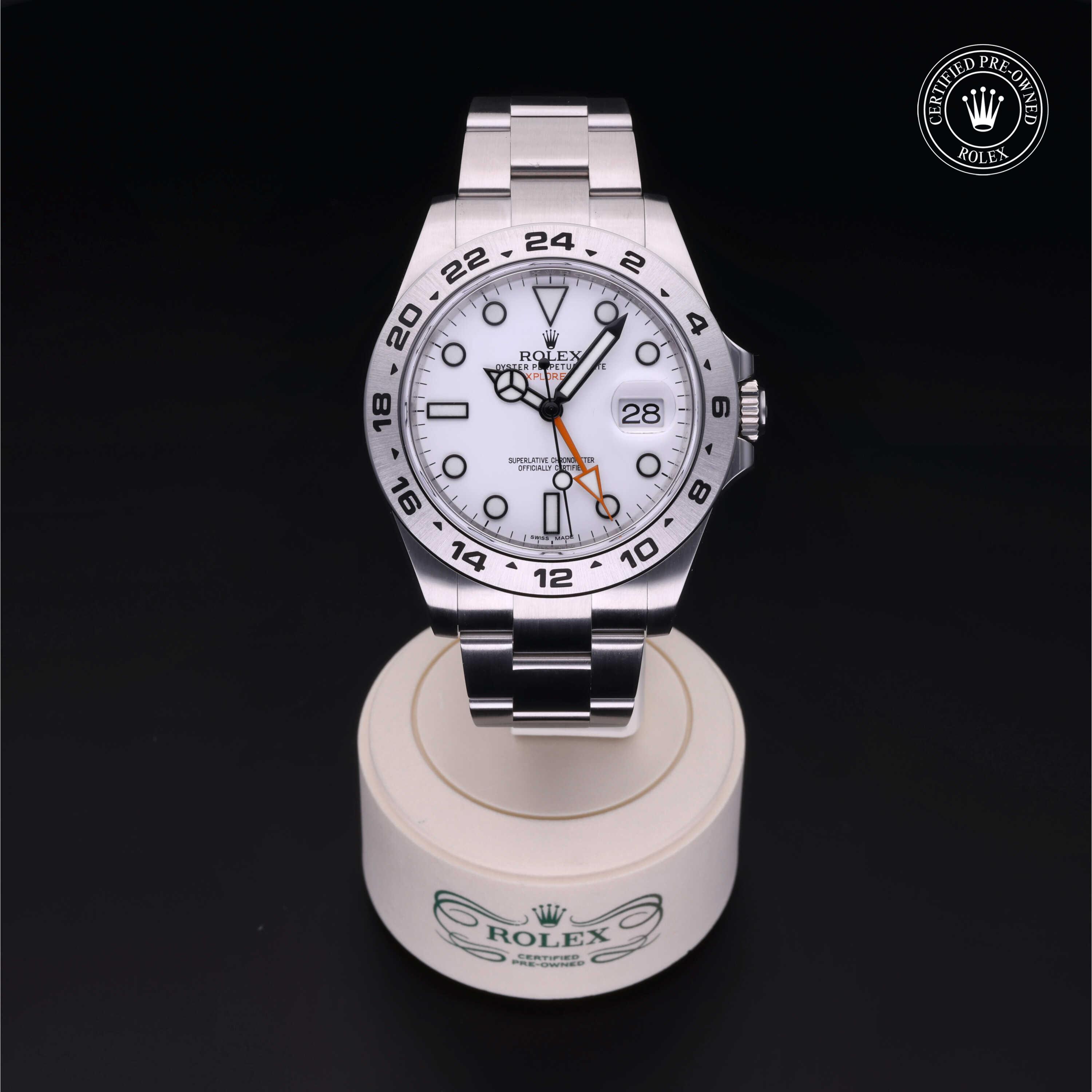 Rolex Certified Pre-Owned Explorer II White Dial Watch 42mm - M216570-0001 - Image 2