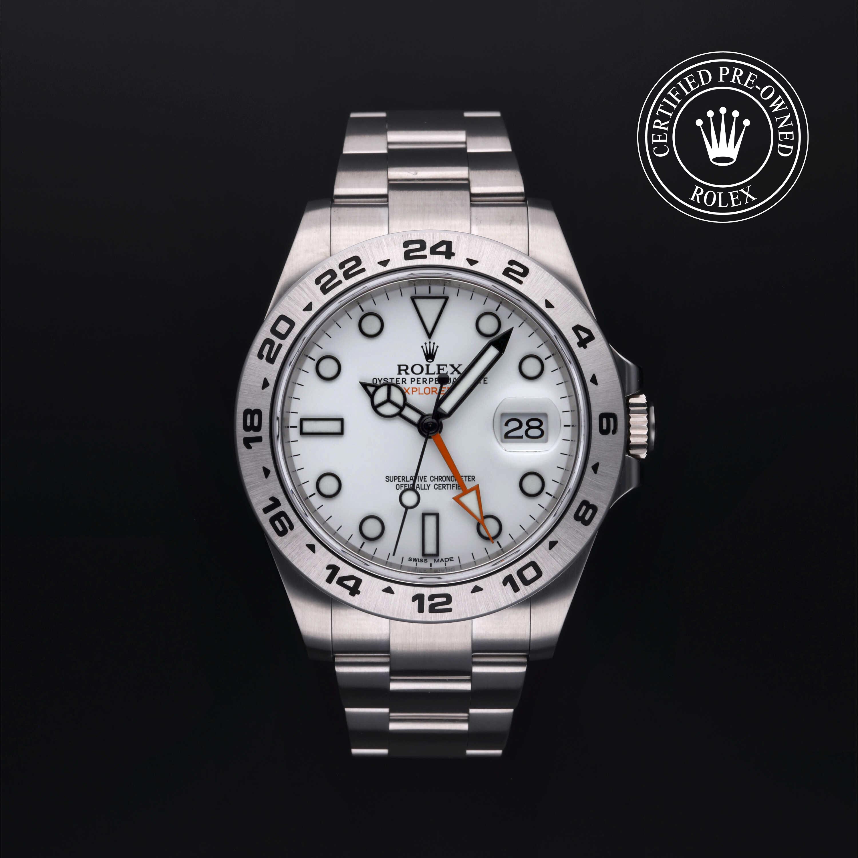 Rolex Certified Pre-Owned Explorer II White Dial Watch 42mm - M216570-0001 - Image 1