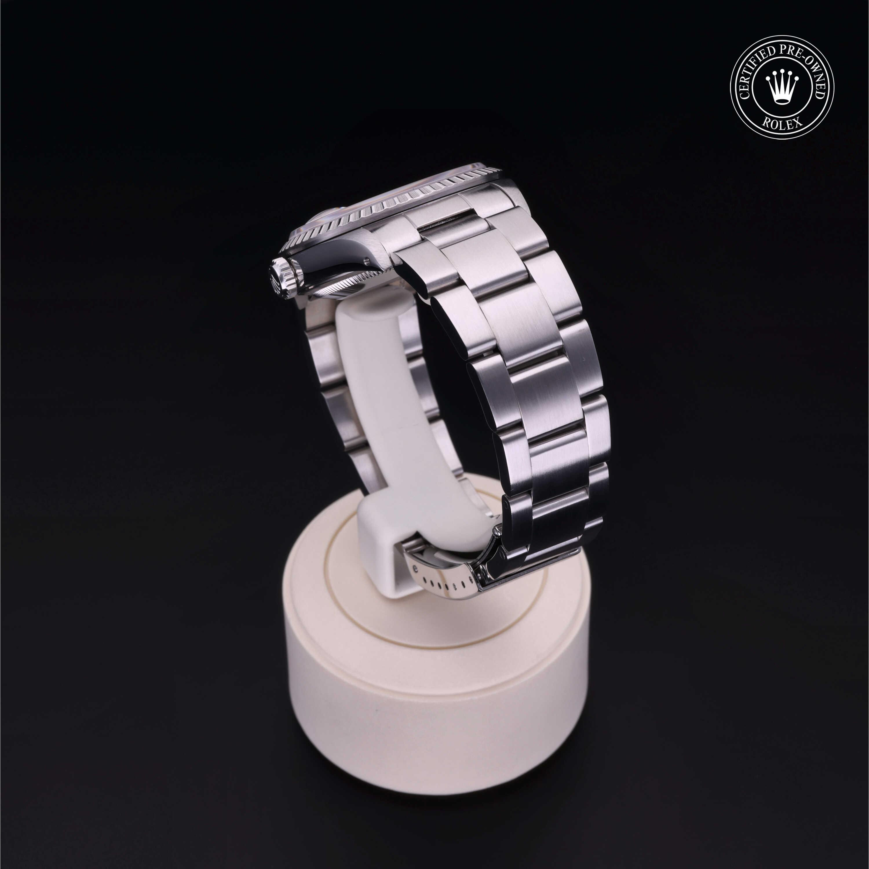 Rolex Certified Pre-Owned Oyster Perpetual Datejust 36 Silver Dial Watch 36mm - M16220-0024 - Image 4