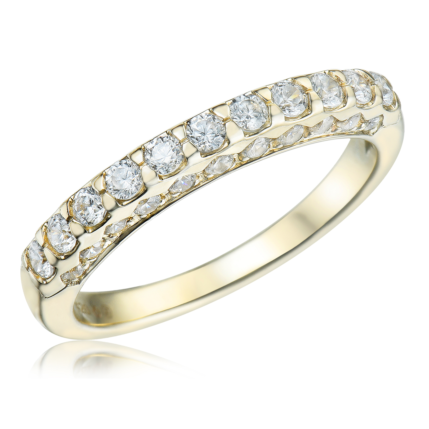 3/4ctw Diamond Yellow Gold Ring | Size 9