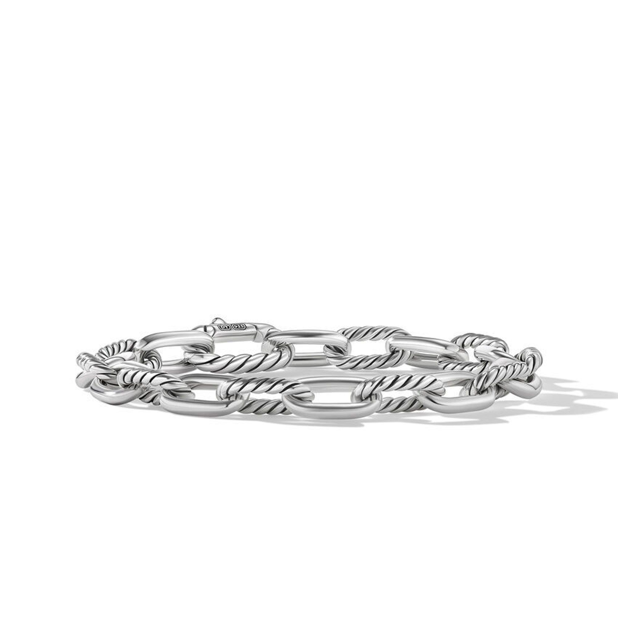 David Yurman Men's DY Madison Chain Bracelet in Sterling Silver 8.5mm - Large