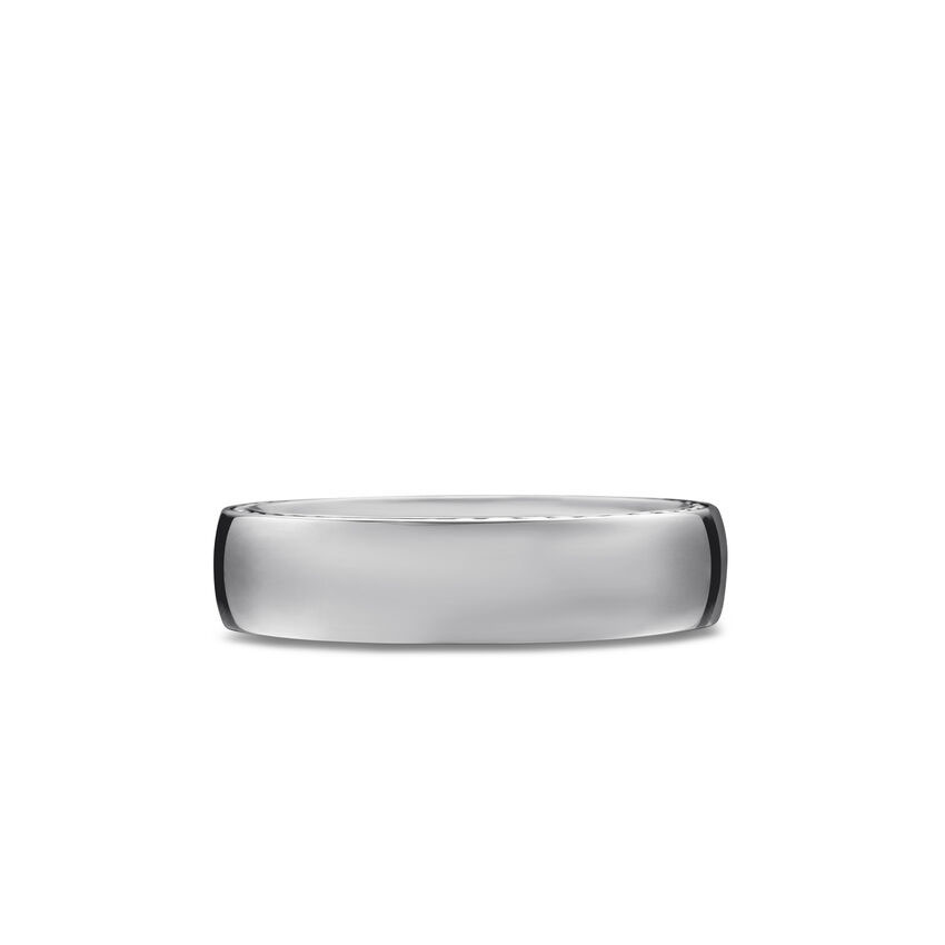 David Yurman Mens Streamline Band Ring in Sterling Silver 6mm - Size 10 425$