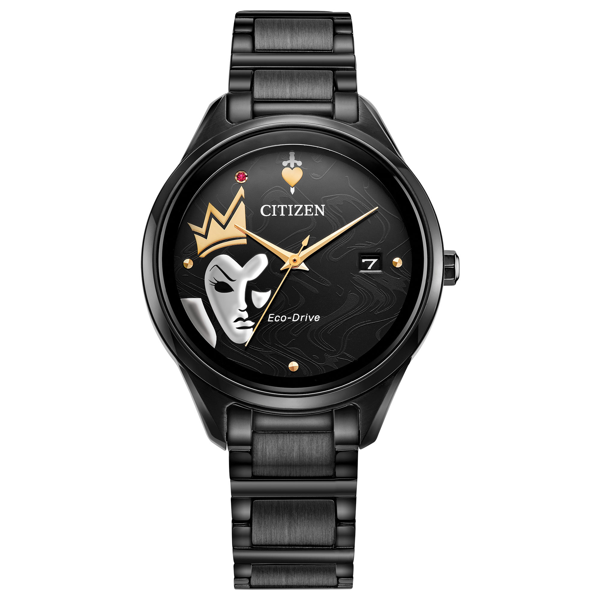 Eco-Drive Disney Evil Queen Grey Ion-Plated Watch Set | 37mm | - Citizen FE6107-68W
