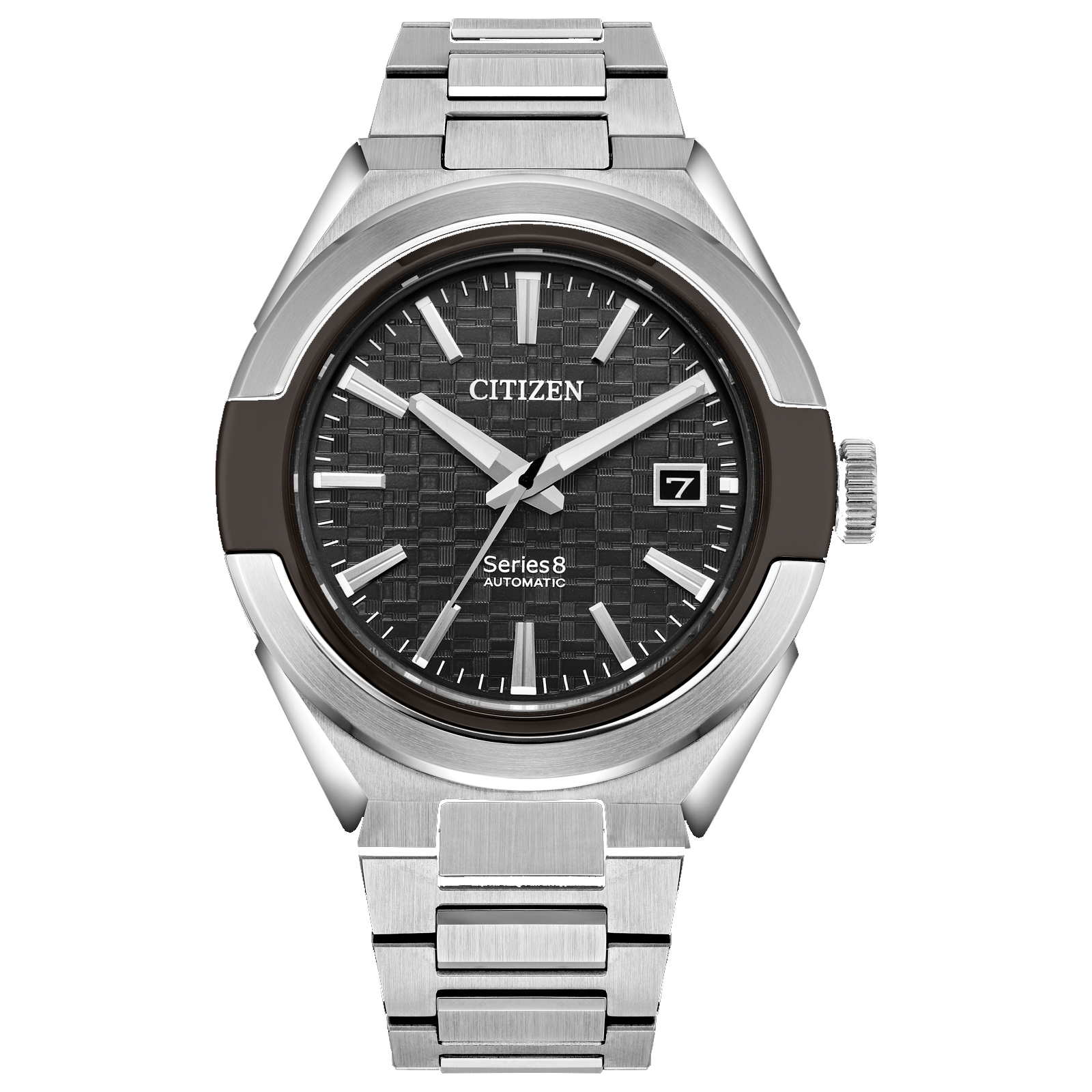 Citizen  Series8 870 Automatic Black Dial Stainless Steel Watch 40.8mm - NA1036-56E -  NB1036-56E