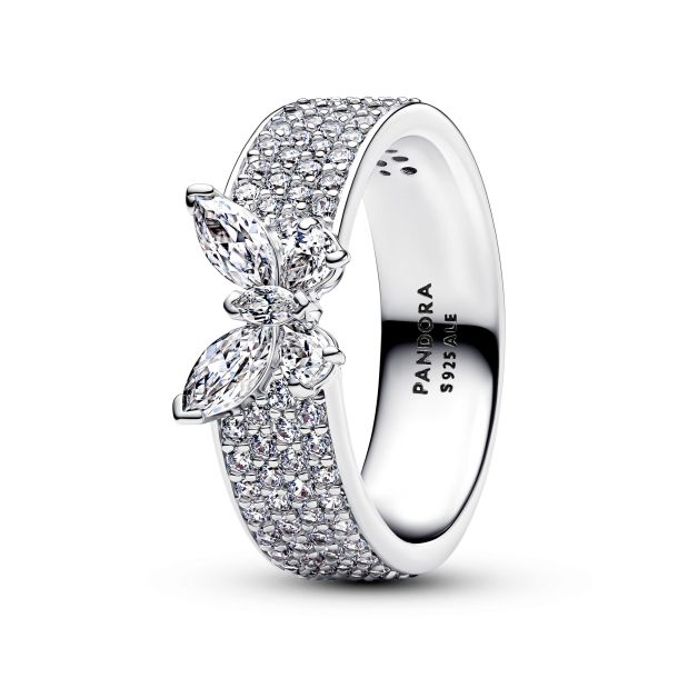 Pandora Sparkling Butterfly Bold Ring REEDS Jewelers