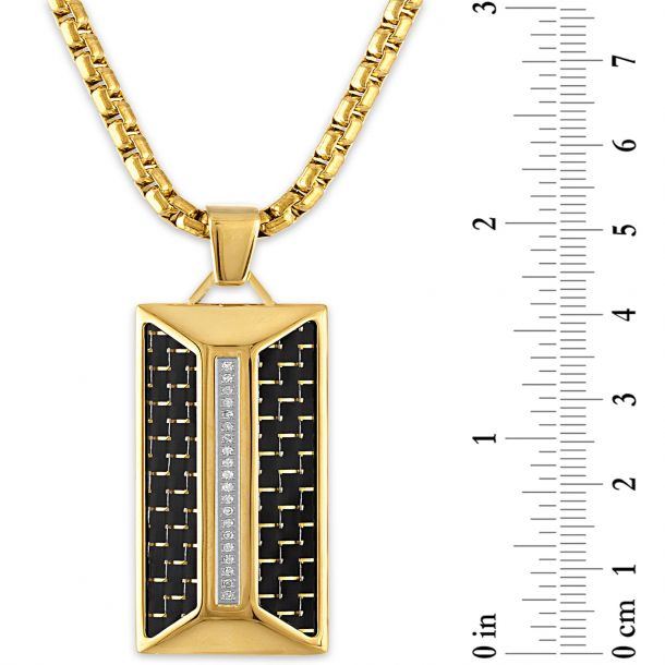 Newport Gold Filled Lock Necklace