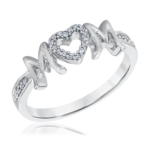 Mom silver ring sales
