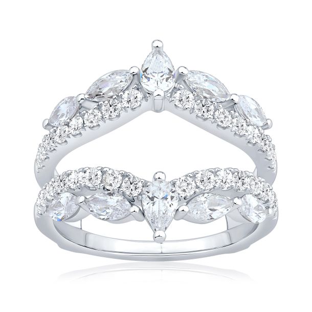Pear shaped online ring guard