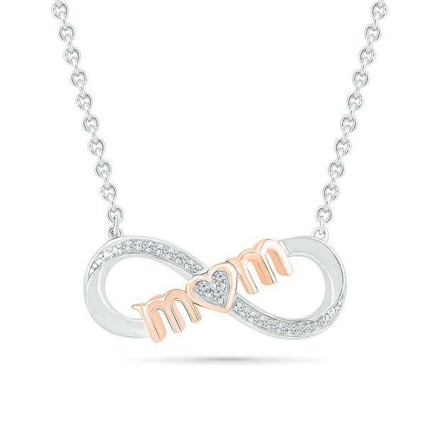 Infinity mom necklace on sale