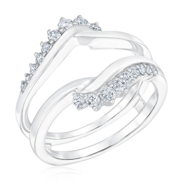 Rose gold ring best sale guard zales