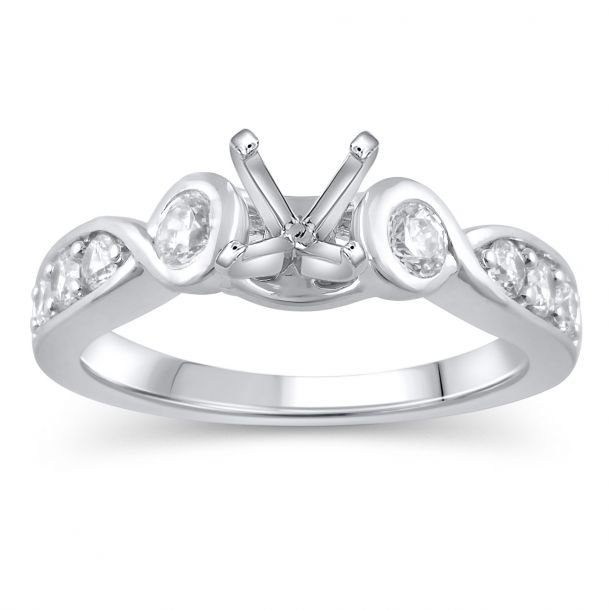 Diamond mounting on sale