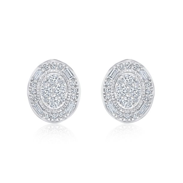 Diamond cheap composite earrings