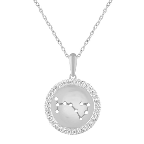 Scorpio constellation necklace silver store