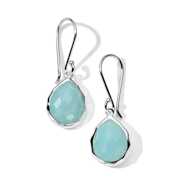Pendientes Chaton De Plata De Ley 925 Con Piedras De Colores Para Niñas - Regalo Perfecto