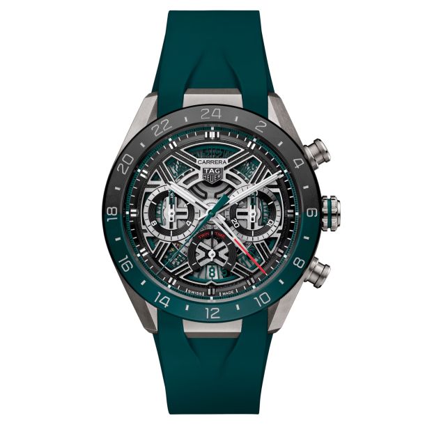 TAG Heuer CARRERA Chronograph Extreme Sport Green Dial Green