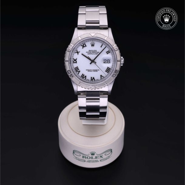Rolex Certified Pre-Owned Oyster Perpetual Datejust Turn-O-Graph Oystersteel Bracelet  Watch 2